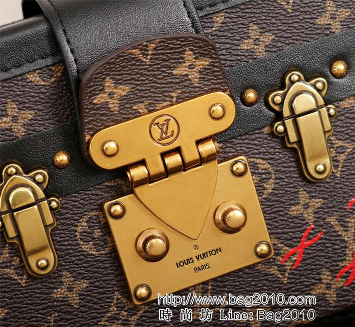 LV路易威登 原版品質 時尚潮流 PETITE MALLE 手袋 M94219  Bhq1168
